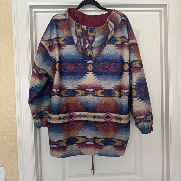 Vintage Southwestern Soft Shell Multicolor Windbreaker - Picture 2 of 9